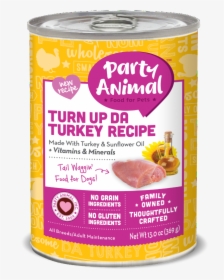 Party Animal Dog Canned, HD Png Download, Transparent PNG