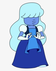 Sapphire From The Crystal Gems, HD Png Download, Transparent PNG