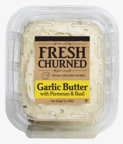 Fresh Churned Garlic Butter - Almond, HD Png Download, Transparent PNG