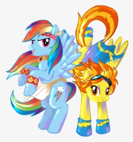 Rainbow Dash Pony Scootaloo Sunset Shimmer Mammal Vertebrate - Draw Scootaloo And Rainbow Dash, HD Png Download, Transparent PNG