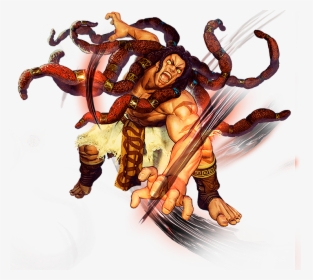 Street Fighter 5 Characters Necalli Section 3 Two Column - Necalli Street Fighter 5, HD Png Download, Transparent PNG