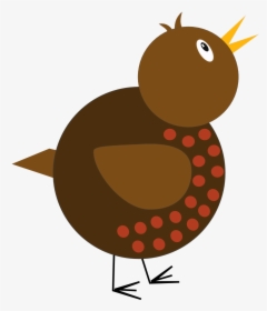 Vector Drawing Of Whimsical Bird - Whimsical Fall Clip Art, HD Png Download, Transparent PNG
