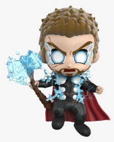 Infinity War - Thor Fighting Version Cosbaby, HD Png Download, Transparent PNG