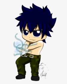 Fairy Tail Chibi Gray, HD Png Download, Transparent PNG