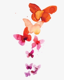 Watercolor Butterfly Art Painting Free Download Png - Watercolor Butterfly Tattoo, Transparent Png, Transparent PNG