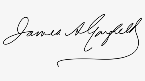 Transparent Lebron James Clipart - James A Garfield Signature, HD Png Download, Transparent PNG