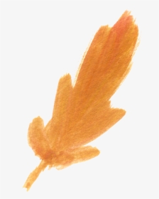 Free Fall Watercolor Floral Clip Art- So Pretty - Free Orange Watercolor Transparent, HD Png Download, Transparent PNG