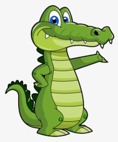 Crocodile Png Image Download - Clipart Cartoon Aligator, Transparent Png, Transparent PNG