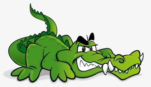 Transparent Crocodile Clipart - Cartoon Alligator, HD Png Download, Transparent PNG