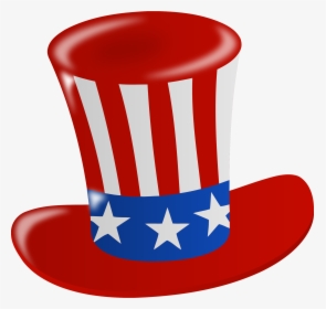 Us Flag Hat Clip Arts - Independence Day Clip Art, HD Png Download, Transparent PNG