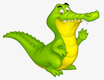 Transparent Cartoon Alligator Png - Cute Alligator Cartoon Crocodile, Png Download, Transparent PNG