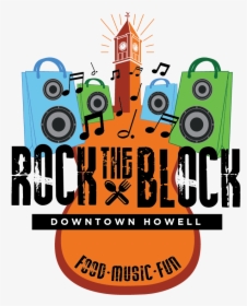 New Rock The Block Logo - Rock The Block Howell Logo, HD Png Download, Transparent PNG