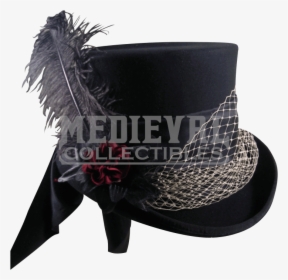 Mad Hatter Hat Png - Musketeer Cavalier Pirate Hat, Transparent Png, Transparent PNG