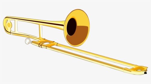 Excelent Instruments Clipart Trombone Instruments Clipart - Trombone Clipart, HD Png Download, Transparent PNG
