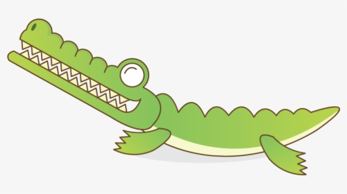 Transparent Cartoon Alligator Png, Png Download, Transparent PNG