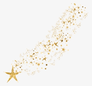Glitter Png Image File - Gold Shooting Star Png, Transparent Png, Transparent PNG