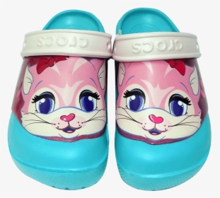 Crocs Cute Cats With Lights - Cartoon, HD Png Download, Transparent PNG