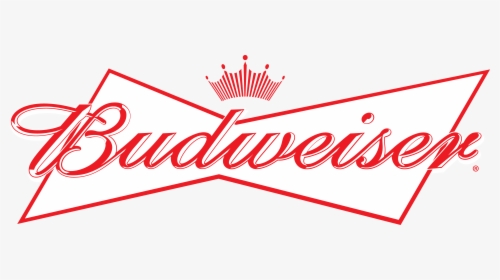 Budweiser Clipart Simple Black Crown - Budweiser Logo Transparent Png, Png Download, Transparent PNG