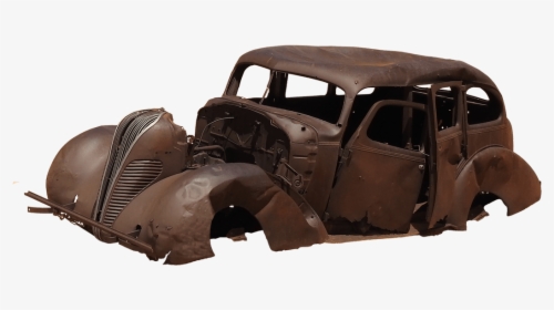 Scrap Metal Recycling Processing - Old Rusty Car Png, Transparent Png, Transparent PNG