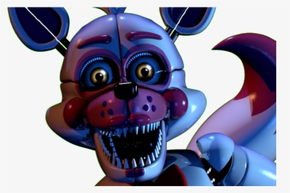 Funtime Foxy Custom Night Jumpscare Gif By - Fnaf Sister Location Funtime Foxy Jumpscare, HD Png Download, Transparent PNG