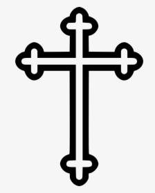 Cross Christian Religion Symbol Byzantine - St Paul Episcopal Church Alexandria, HD Png Download, Transparent PNG