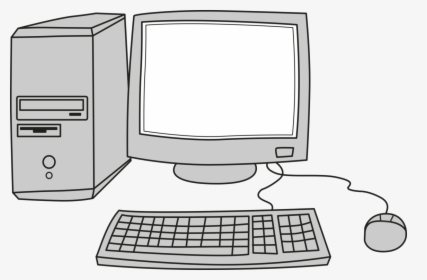 Desktop Computer - Computer Blank Screen Png, Transparent Png, Transparent PNG