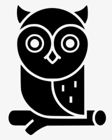Owl - Free Vector Owl Line Cdr File, HD Png Download, Transparent PNG
