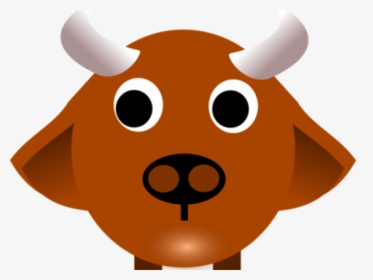 Taurus Clipart Brown Cow - Ox, HD Png Download, Transparent PNG