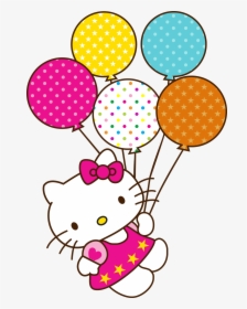 Free Hello Kitty Clipart Image - Hello Kitty Background For Birthday, HD Png Download, Transparent PNG