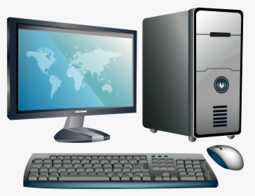 Desktop Computer Png Clipart - Download Hd Desktop Computer, Transparent Png, Transparent PNG