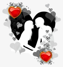 Couples Romance Pinterest Flower - Couple Image Love Png, Transparent Png, Transparent PNG