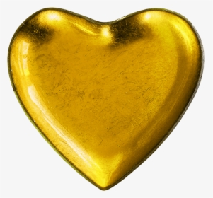 Yellow, Shape, Heart, Love, Romance - Heart, HD Png Download, Transparent PNG