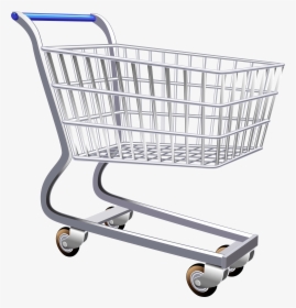 Shopping Cart Png Image - Transparent Background Shopping Cart Png, Png Download, Transparent PNG