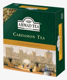 100 Tagged Teabags - Ahmad Tea Cardamom Tea, HD Png Download, Transparent PNG