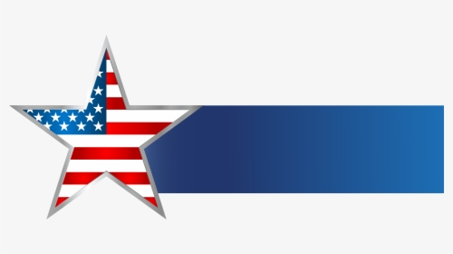 America Transparent Banner - Us Flag Banner Png, Png Download, Transparent PNG