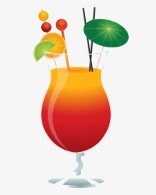 Alcohol Clipart Mixed Drink Free On Transparent Png - Cocktail Clipart, Png Download, Transparent PNG