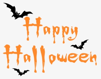 Happy Halloween Png Clipar Image - Cool Font Happy Halloween, Transparent Png, Transparent PNG