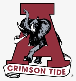 Alabama Crimson Tide Logo Png Transparent - Old Alabama Football Logo, Png Download, Transparent PNG