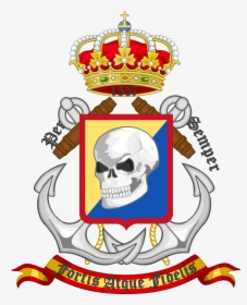 Clipart Transparent Library File Coat Of Arms The Spanish - Spanish Marine Infantry, HD Png Download, Transparent PNG