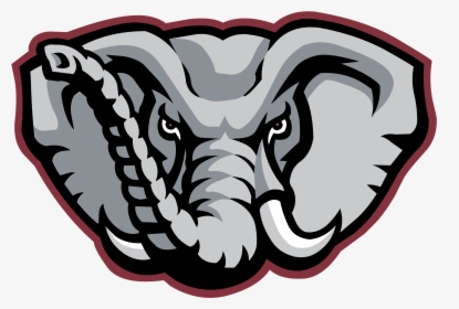 Alabama Crimson Tide Logo Png Transparent - Alabama Crimson Tide Elephant, Png Download, Transparent PNG