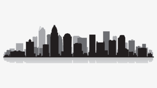 Charlotte Skyline Vector Graphics Royalty-free Clip - Charlotte Skyline Vector, HD Png Download, Transparent PNG