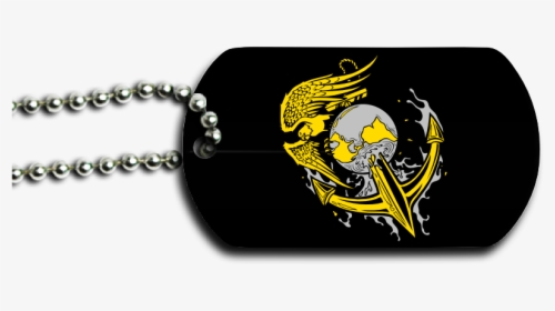 Marine Corps Dog Tag Front - Chain, HD Png Download, Transparent PNG
