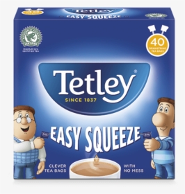 Tetley Squeeze Original Tea - Tetley Easy Squeeze Tea Bags, HD Png Download, Transparent PNG