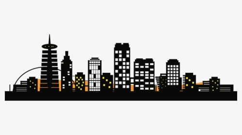 Transparent New York City Skyline Png - City Silhouette Png, Png Download, Transparent PNG