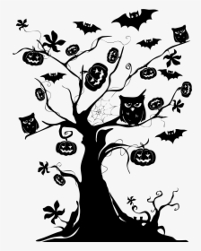 Halloween Tree Transparent Png - Halloween Tree In Png, Png Download, Transparent PNG