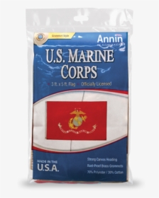 Marine Corps Military Flag 3 Ft - Carmine, HD Png Download, Transparent PNG