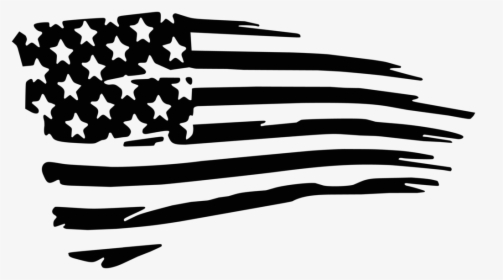 American Flag Clip Art Png -tattered Thin Blue Line - Thin Red Blue Green Line Flag, Transparent Png, Transparent PNG