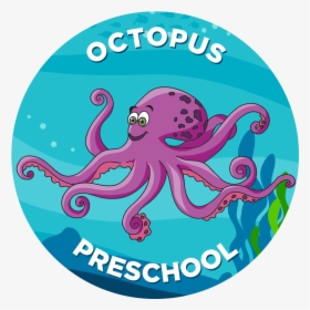 Hd Learn To Swim Octopus - Octopus Swimming Clipart, HD Png Download, Transparent PNG