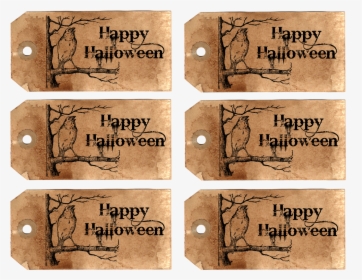 Halloween Download Tags Sheet - Handwriting, HD Png Download, Transparent PNG