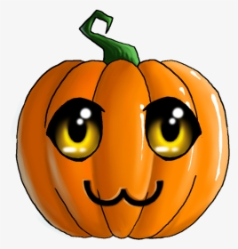 Cute Halloween Pumpkin Png, Transparent Png, Transparent PNG